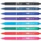 Frixion Pen, Gel, 0.7mm Point, 3/5"Wx3/5"Lx5-9/10"H, 8/PK, AST PK PIL13285 - alternate 2
